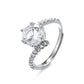 Female Moissanite Rhinestone Ring - My Store