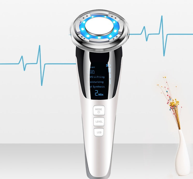 Hot And Cold RF LED Skin Massager Device - My Store