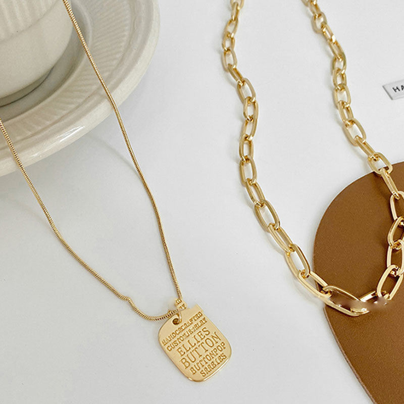 Multi Layer Punk Vintage Pendant Necklace For Women - My Store