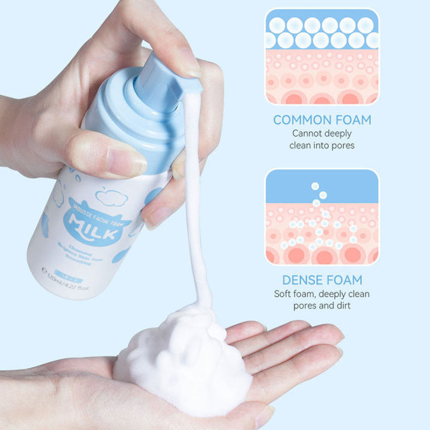 Milk Mousse Cleansing Facial Foam - My Store