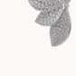 Women's Leaf-shaped Rhinestone Earring - My Store