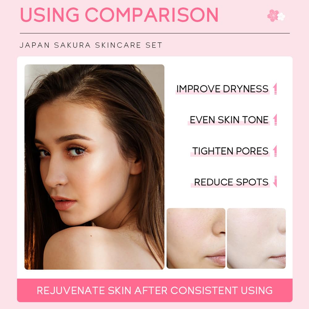 4-Pc Sakura Face Skin Care Set - My Store
