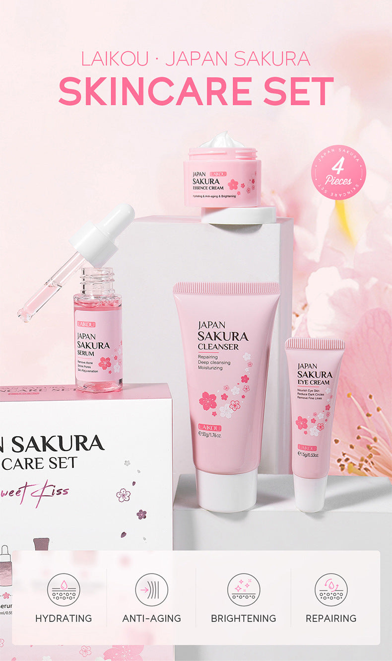 4-Pc Sakura Face Skin Care Set - My Store