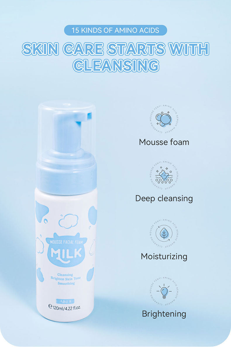 Milk Mousse Cleansing Facial Foam - My Store