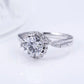 Female Moissanite Rhinestone Ring - My Store