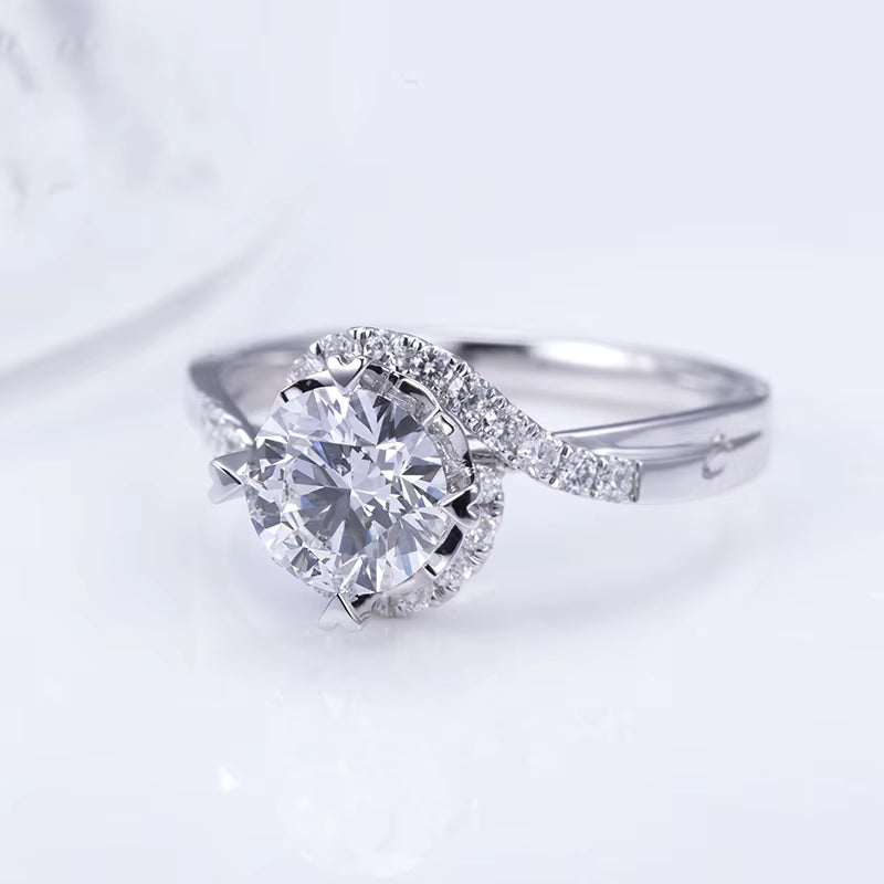 Female Moissanite Rhinestone Ring - My Store