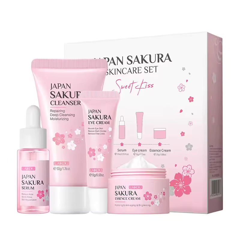 4-Pc Sakura Face Skin Care Set - My Store