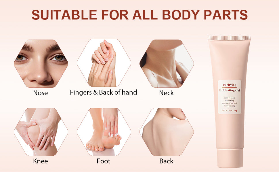 Facial Moisturizing & Exfoliating Scrub Gel - My Store